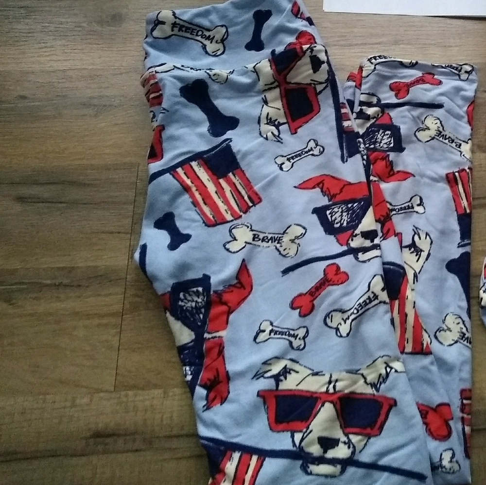 OS Lularoe dog leggings